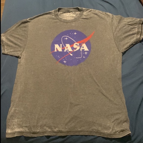 Grey NASA T-Shirt - Picture 1 of 1
